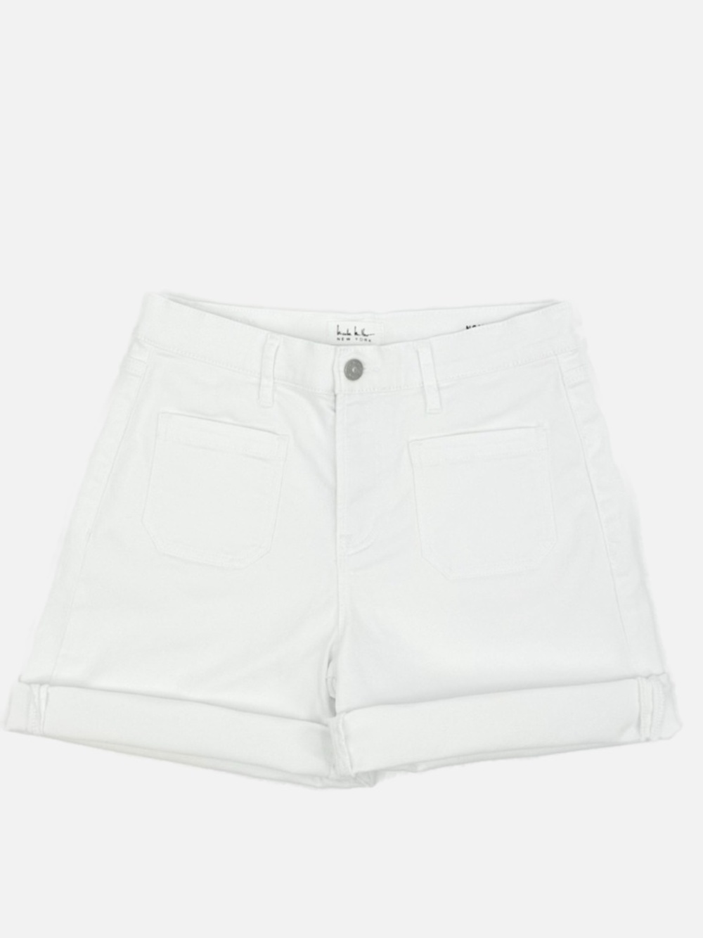 Nicole Miller New York Nomad Super High Rise White Shorts Size 4